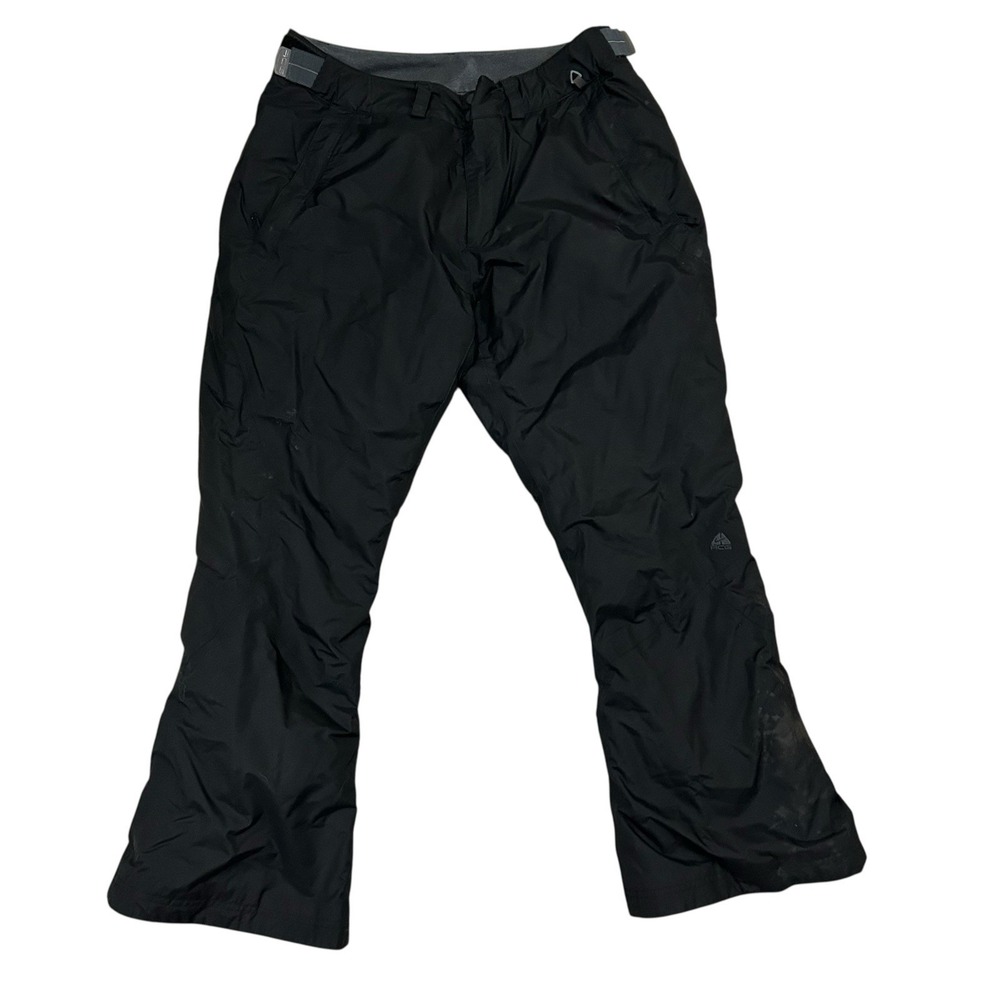 NIKE FitStorm ACG Ski Pants‎ Women's Large Black Outer Layer Ski Snowboard Pants